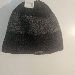 Prana Textured Black Beanie